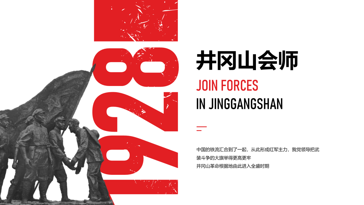 红色创意党政党建研究报告PPT案例