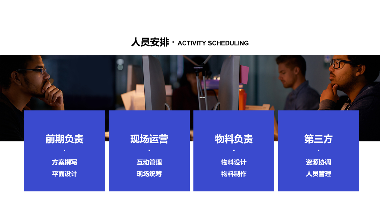 黑色商务品牌合作PPT案例