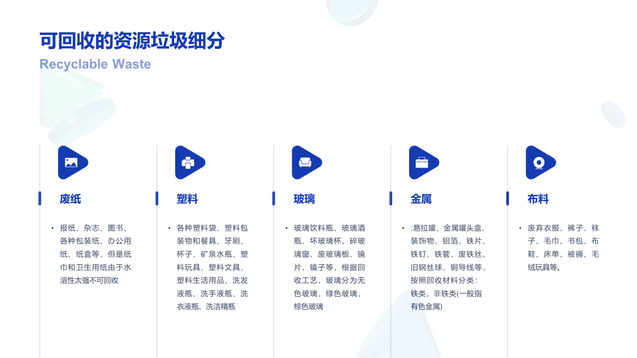 绿色几何玻璃环保倡导研究报告PPT案例