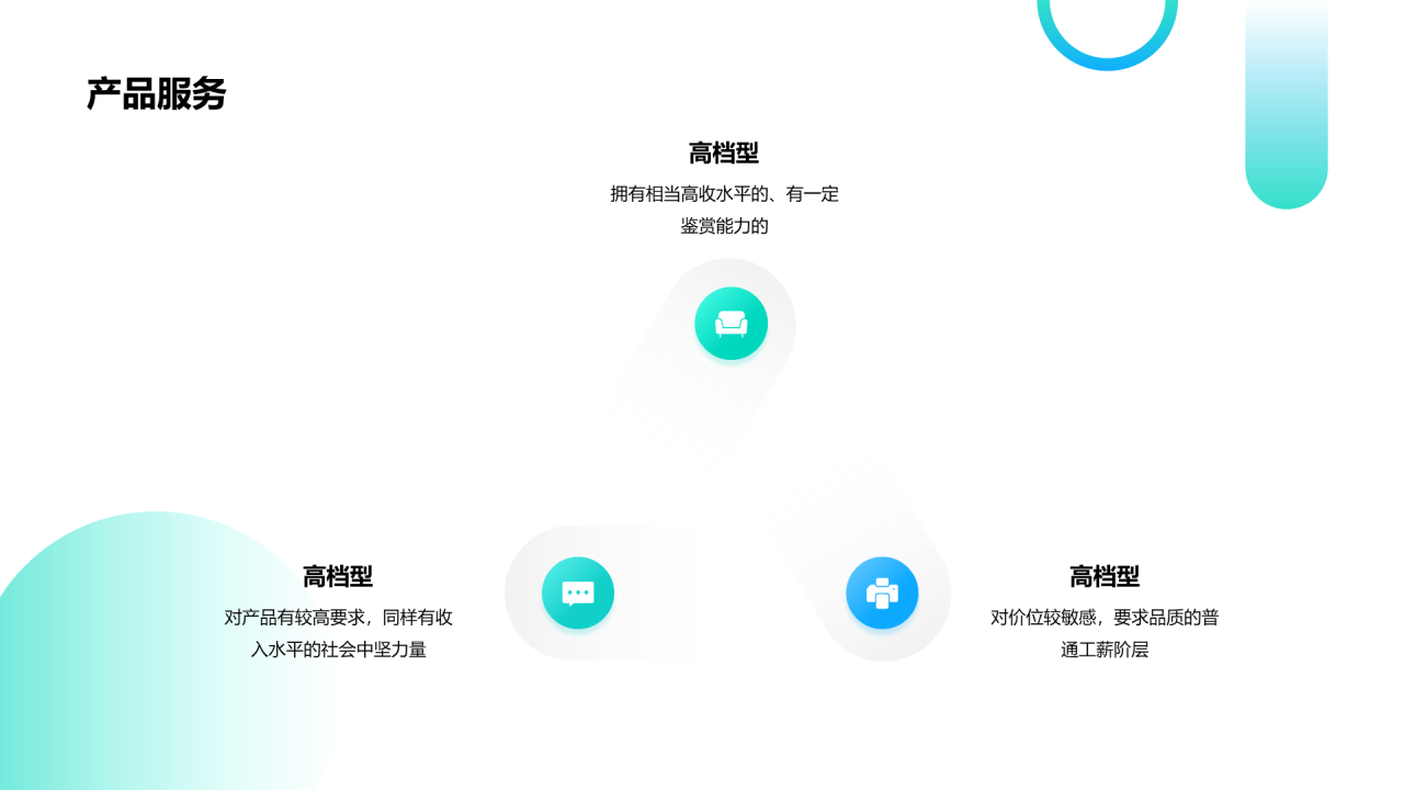 蓝色创意商务商业计划书PPT案例