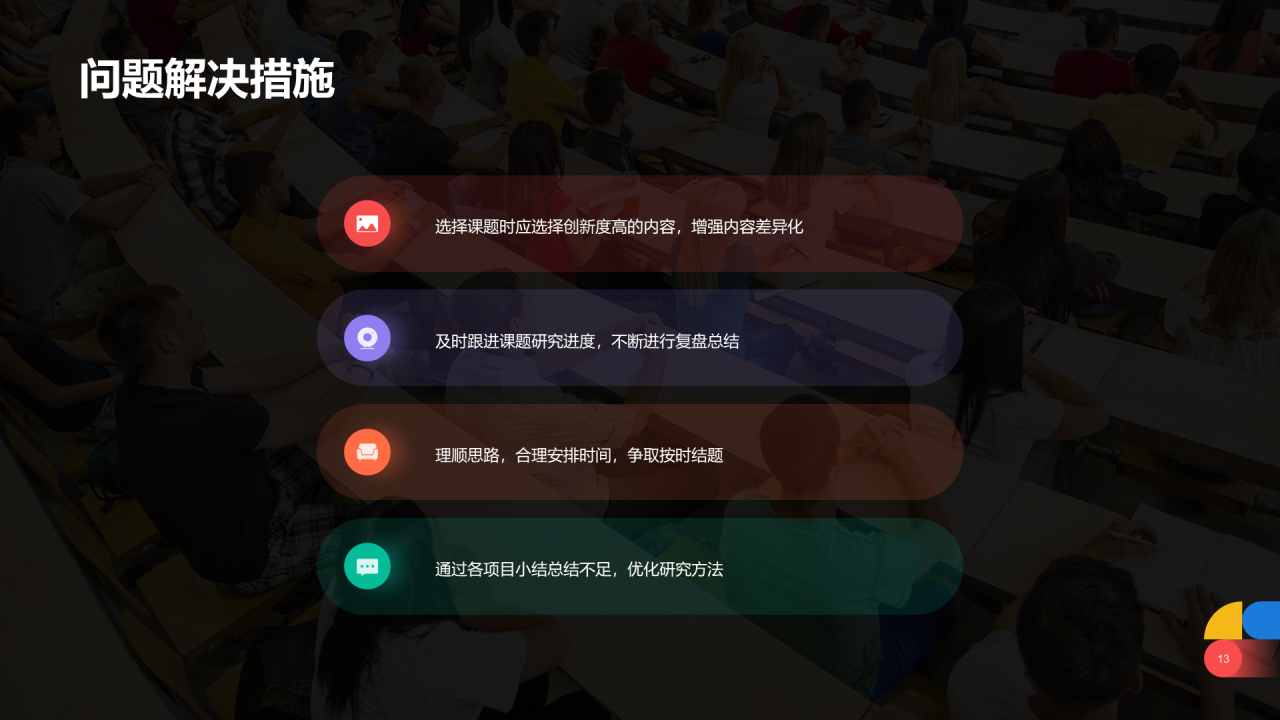 黑色商务教育培训研究报告PPT案例