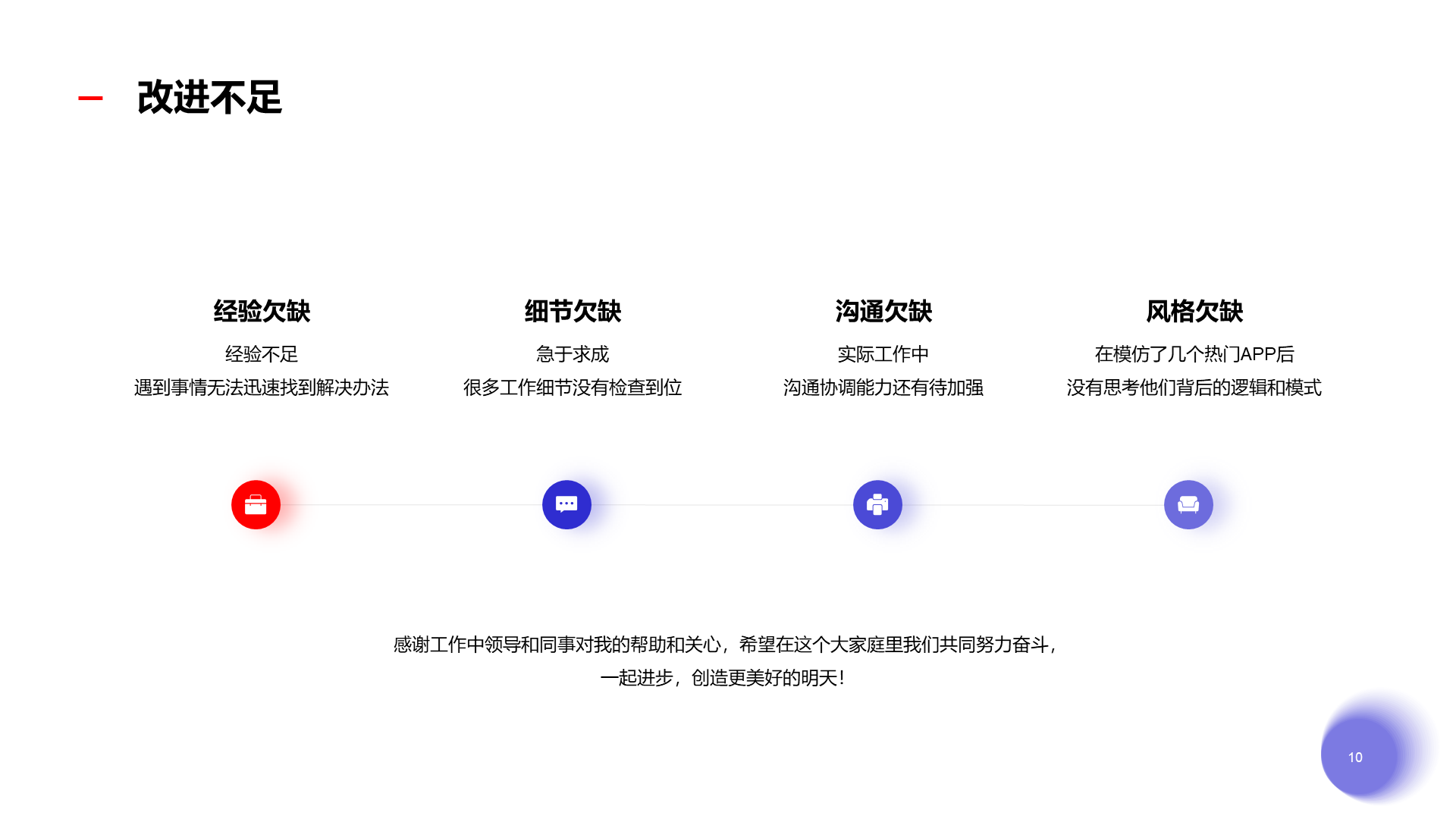 蓝色简约互联网通讯工作总结PPT案例