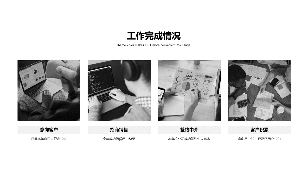 灰色商务建筑工程工作总结PPT案例