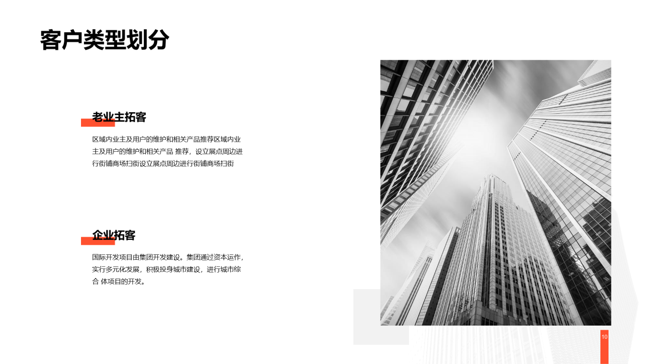 灰色商务地产市场营销PPT案例