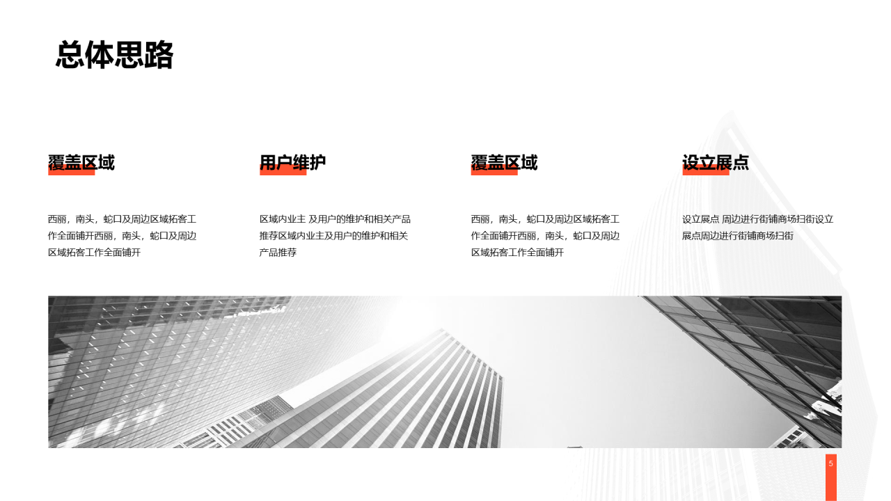 灰色商务地产市场营销PPT案例
