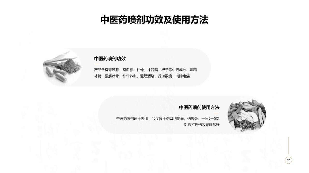 白色中国风医疗健康商业计划书PPT案例