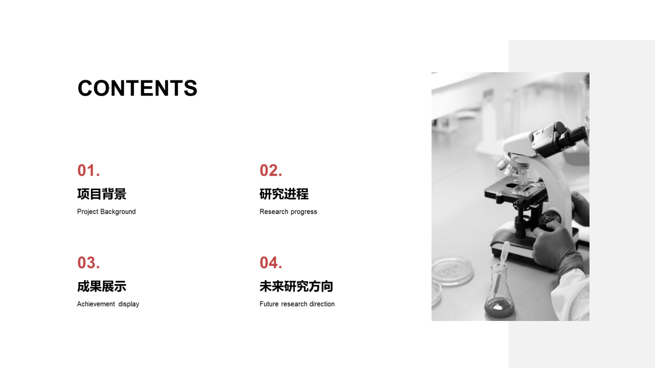 绿色医药研究项目PPT案例