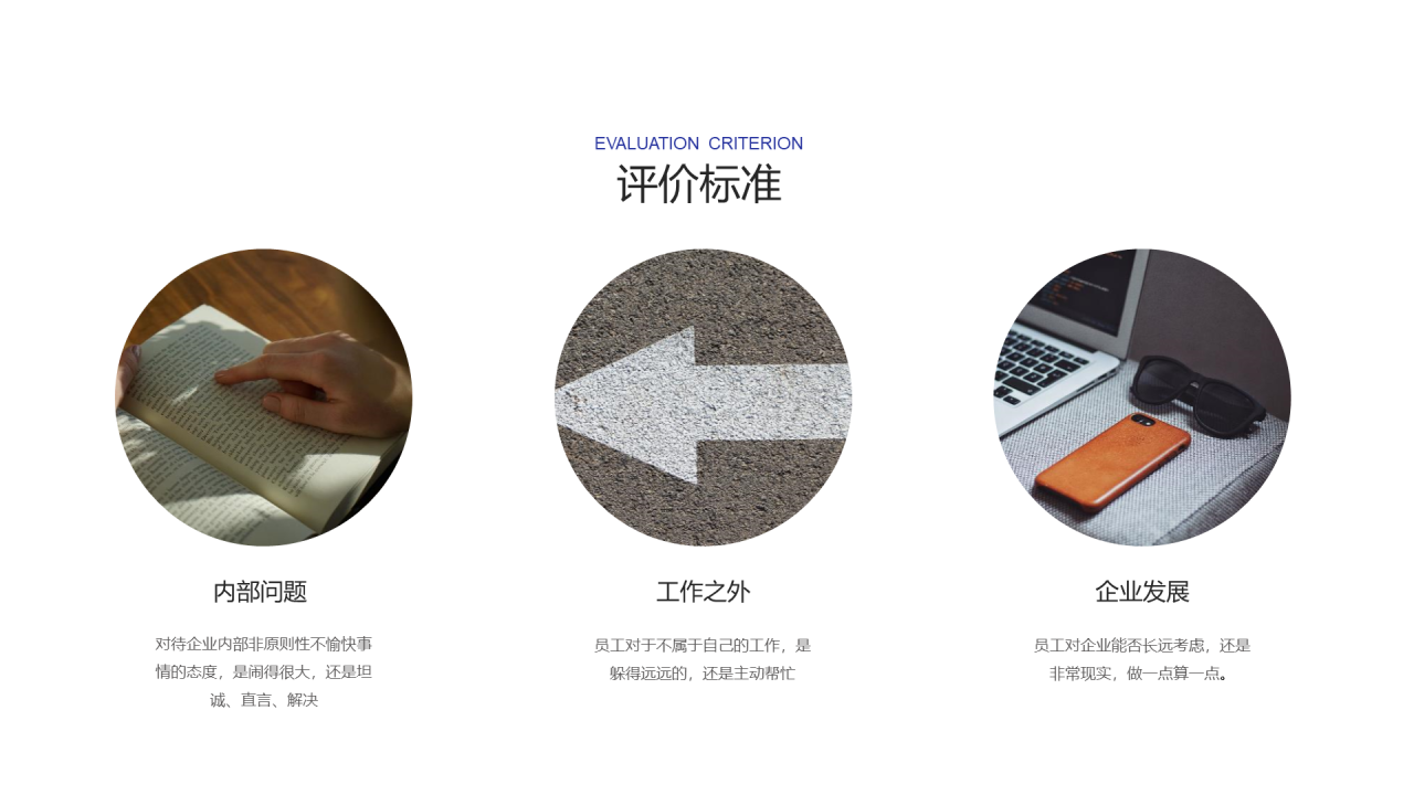 蓝色简约企业文化PPT案例