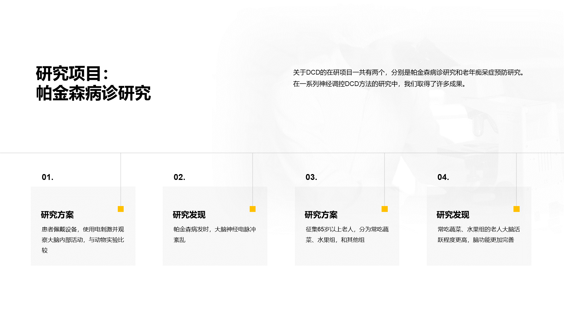 蓝色简约创意医疗健康研究报告PPT案例