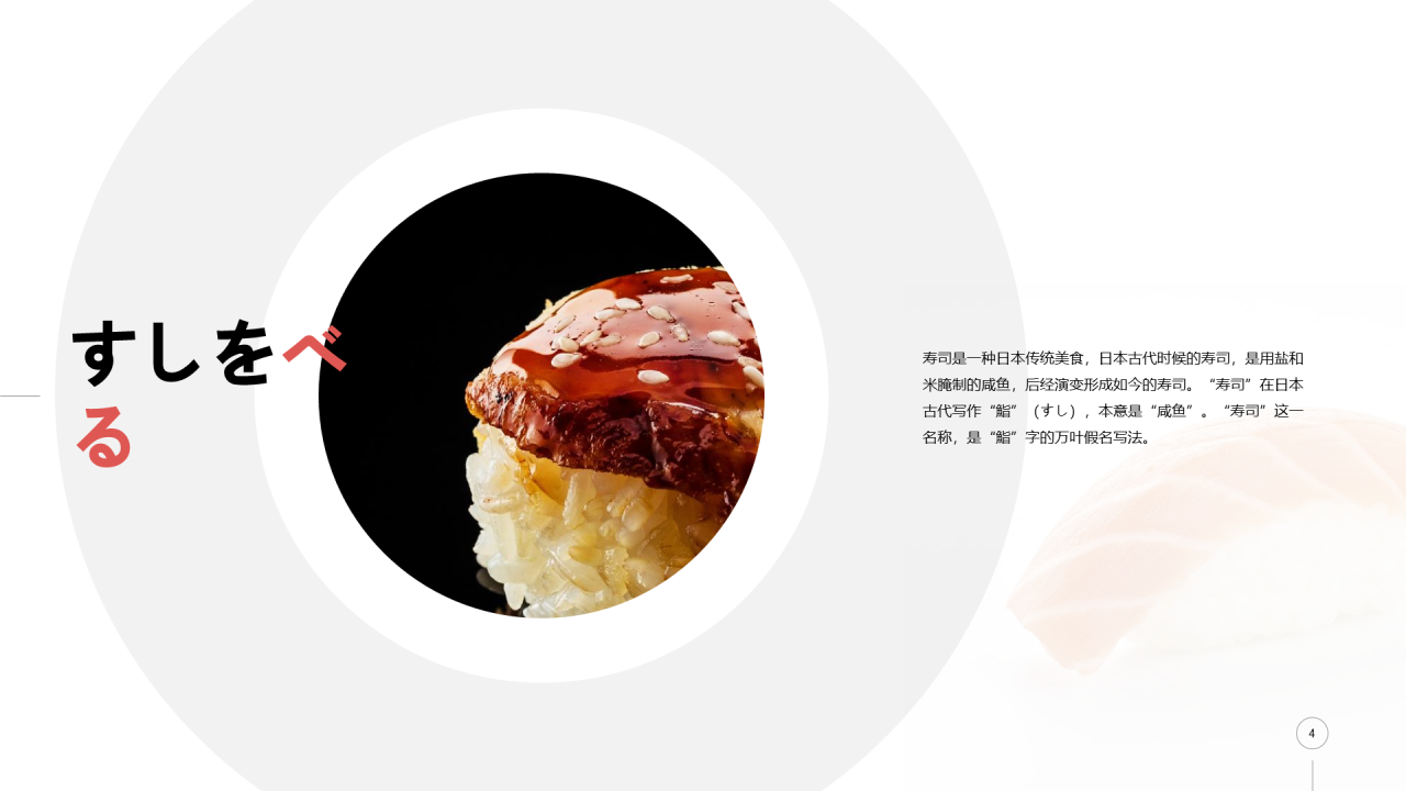 白色创意美食餐饮培训课件PPT案例