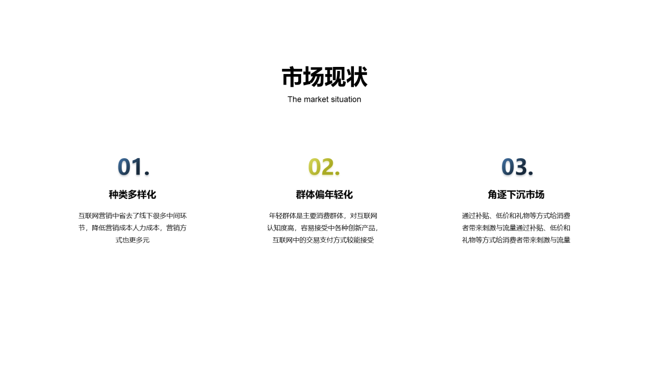 黑色创意市场营销PPT案例