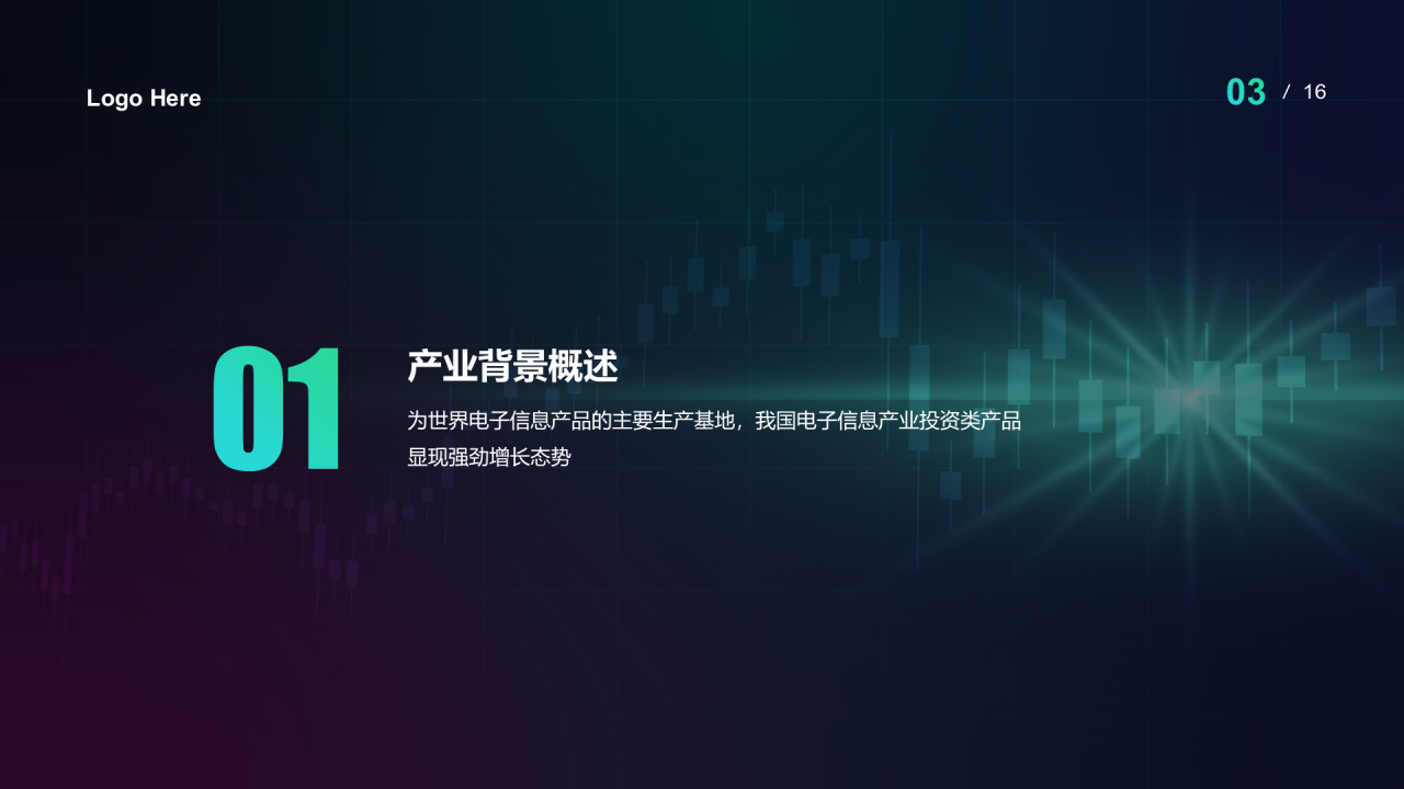 绿色简约销售市场分析报告PPT案例