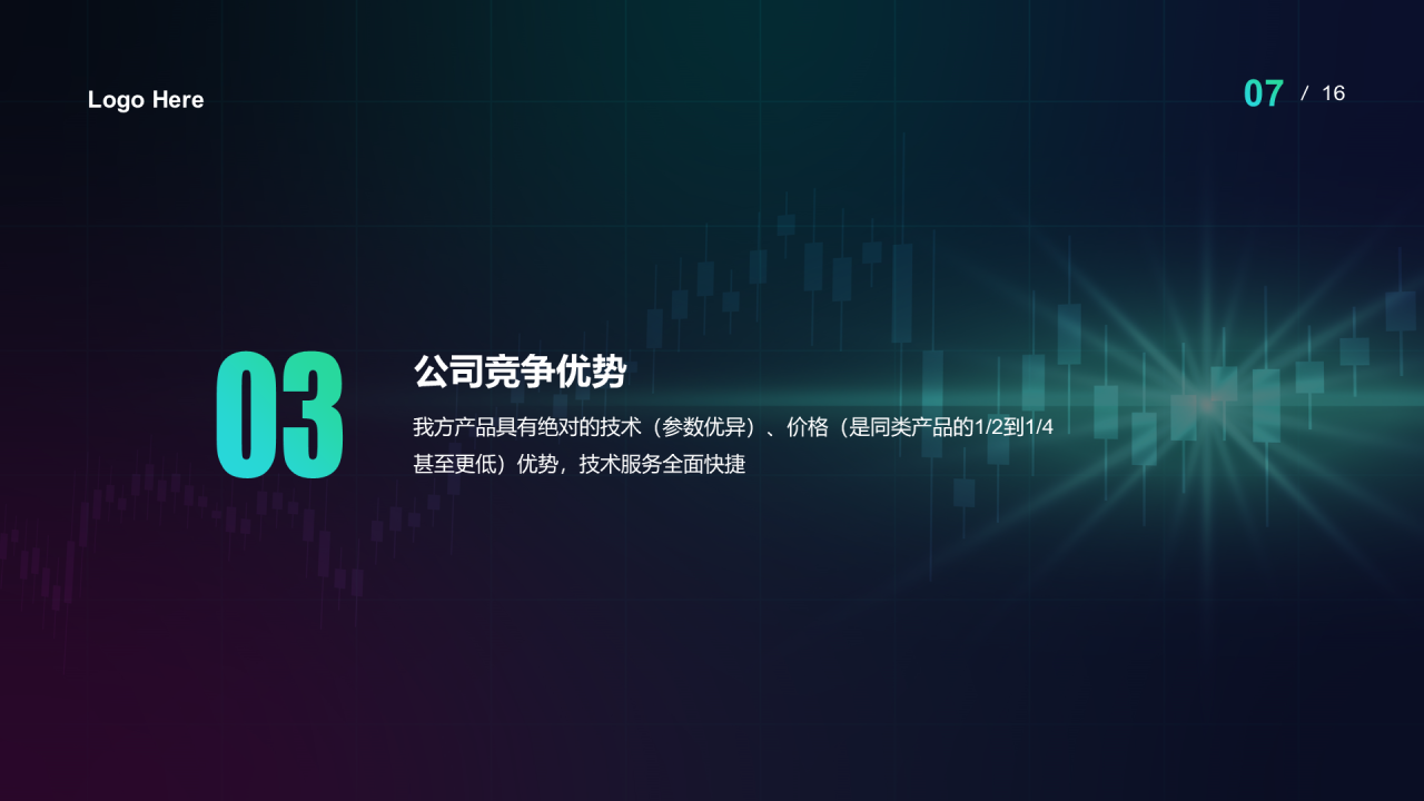 绿色简约销售市场分析报告PPT案例