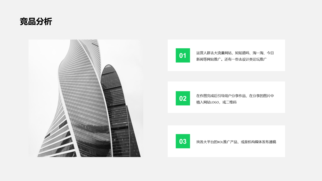 黑色简约地产商业计划书PPT案例