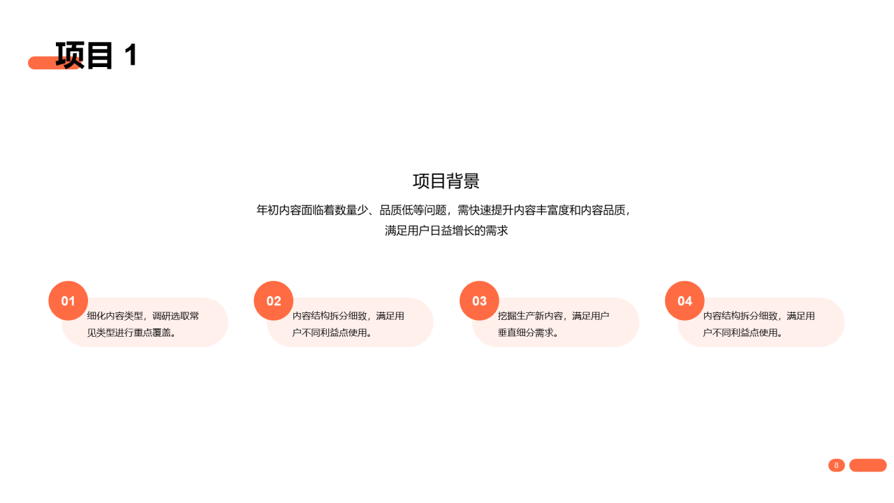 橙色创意简约互联网通讯竞聘简历PPT案例