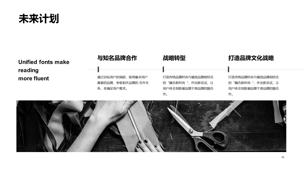 黑色简约时尚品牌营销方案PPT案例