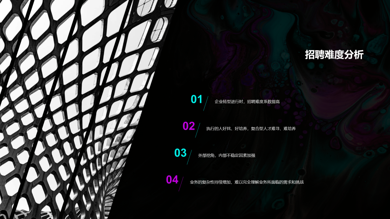 黑色创意年终总结PPT模板汇报