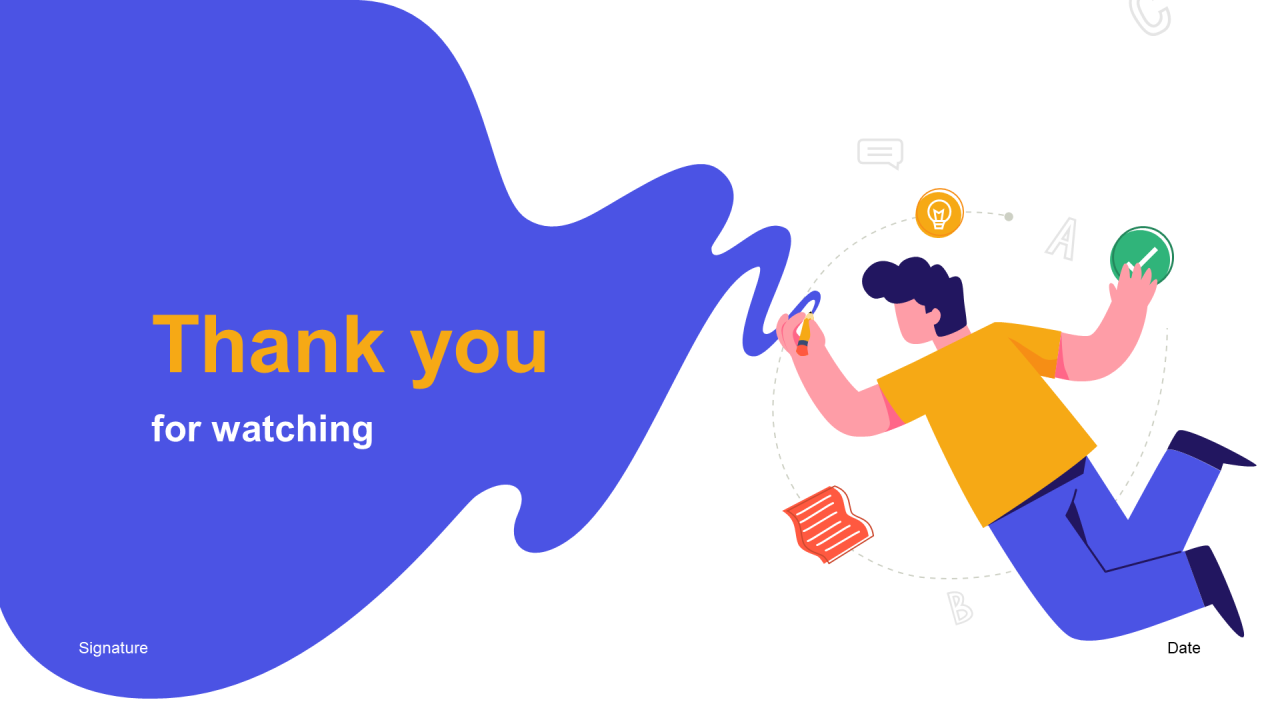 蓝色插画教师节教育培训课件PPT案例