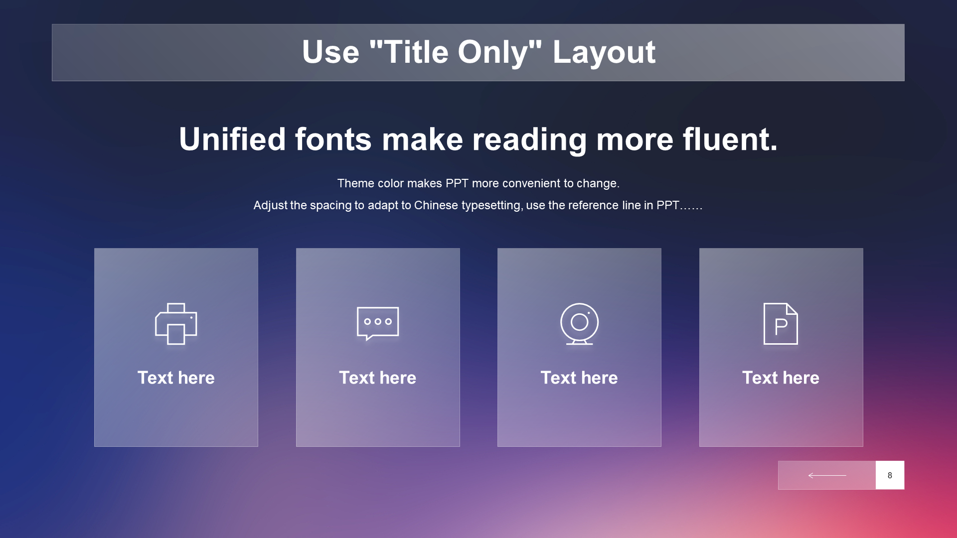 Purple Creative Internet Marketing PPT Material