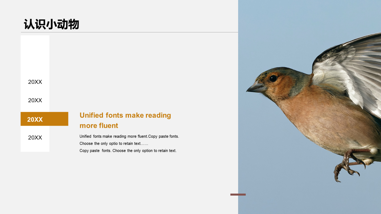 灰色商务公益课件培训PPT案例