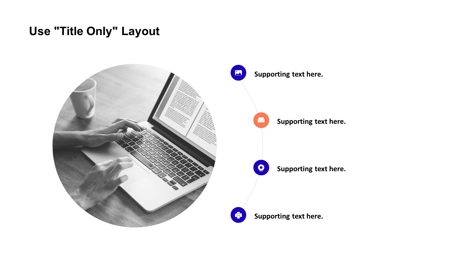 Blue creative education training personal general competition report PPT template