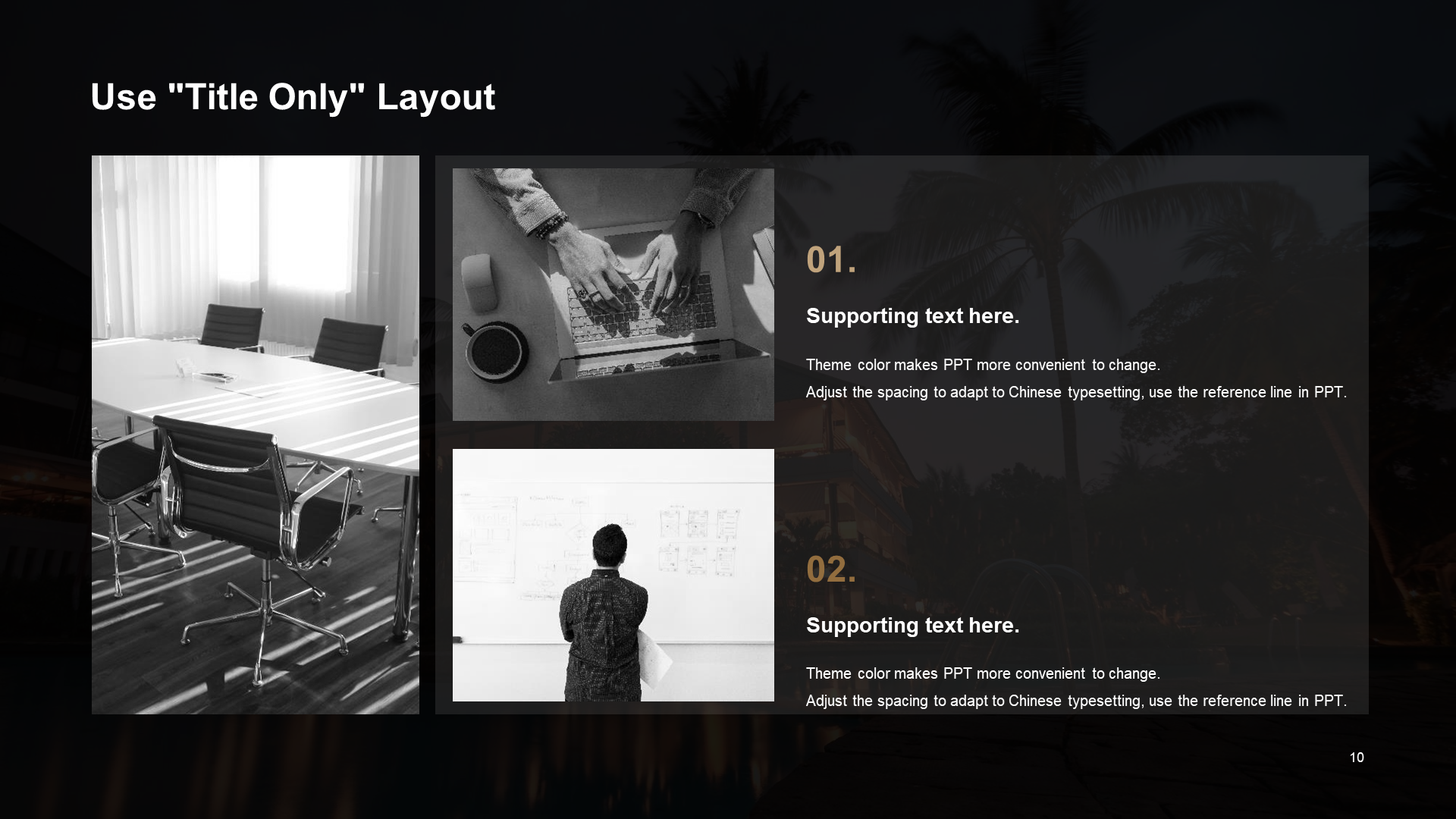 PPT Template for Business Plan of Black Business Cultural Tourism Project