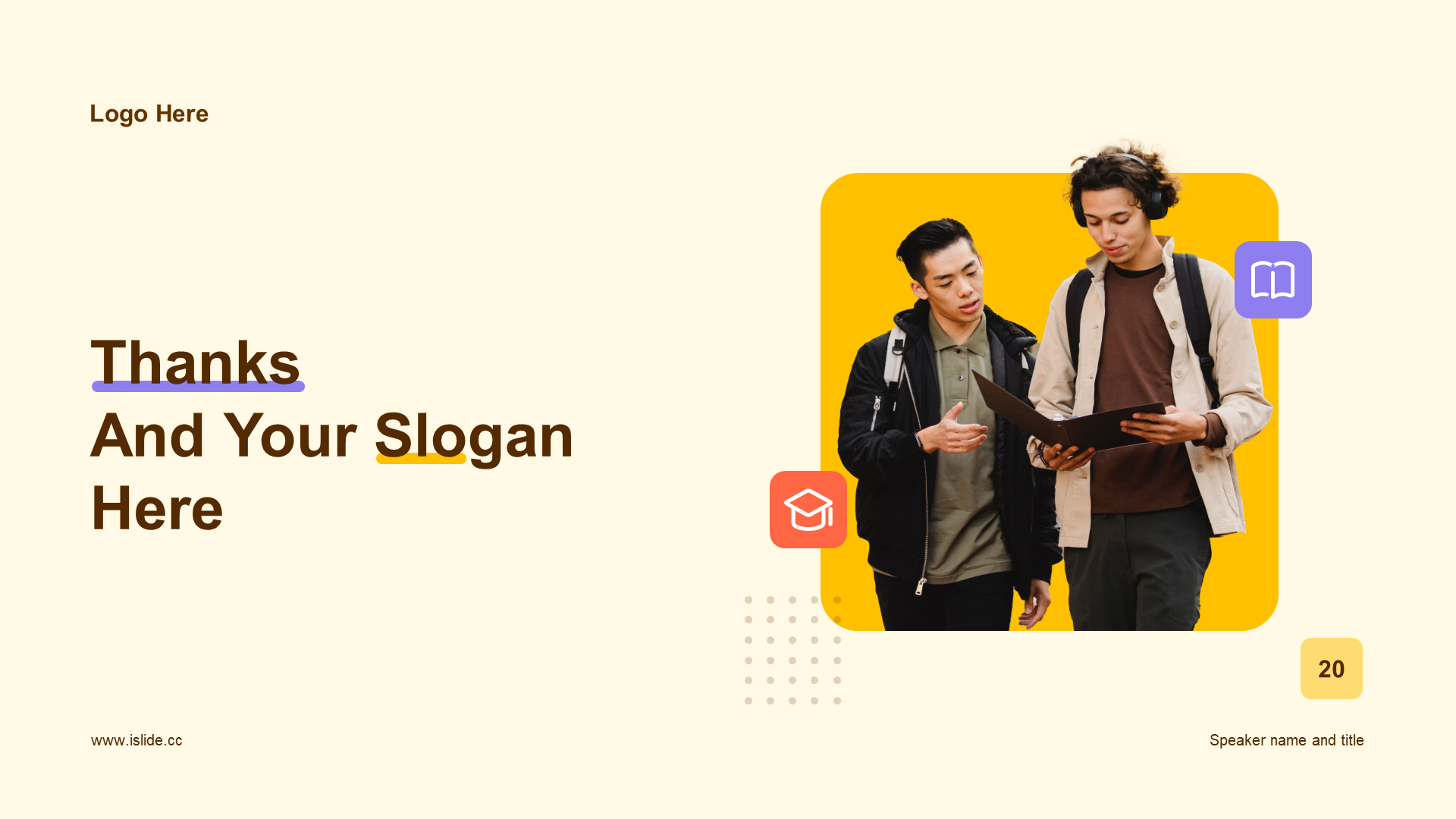 Yellow Business Style English Course Training Learning PPT Style