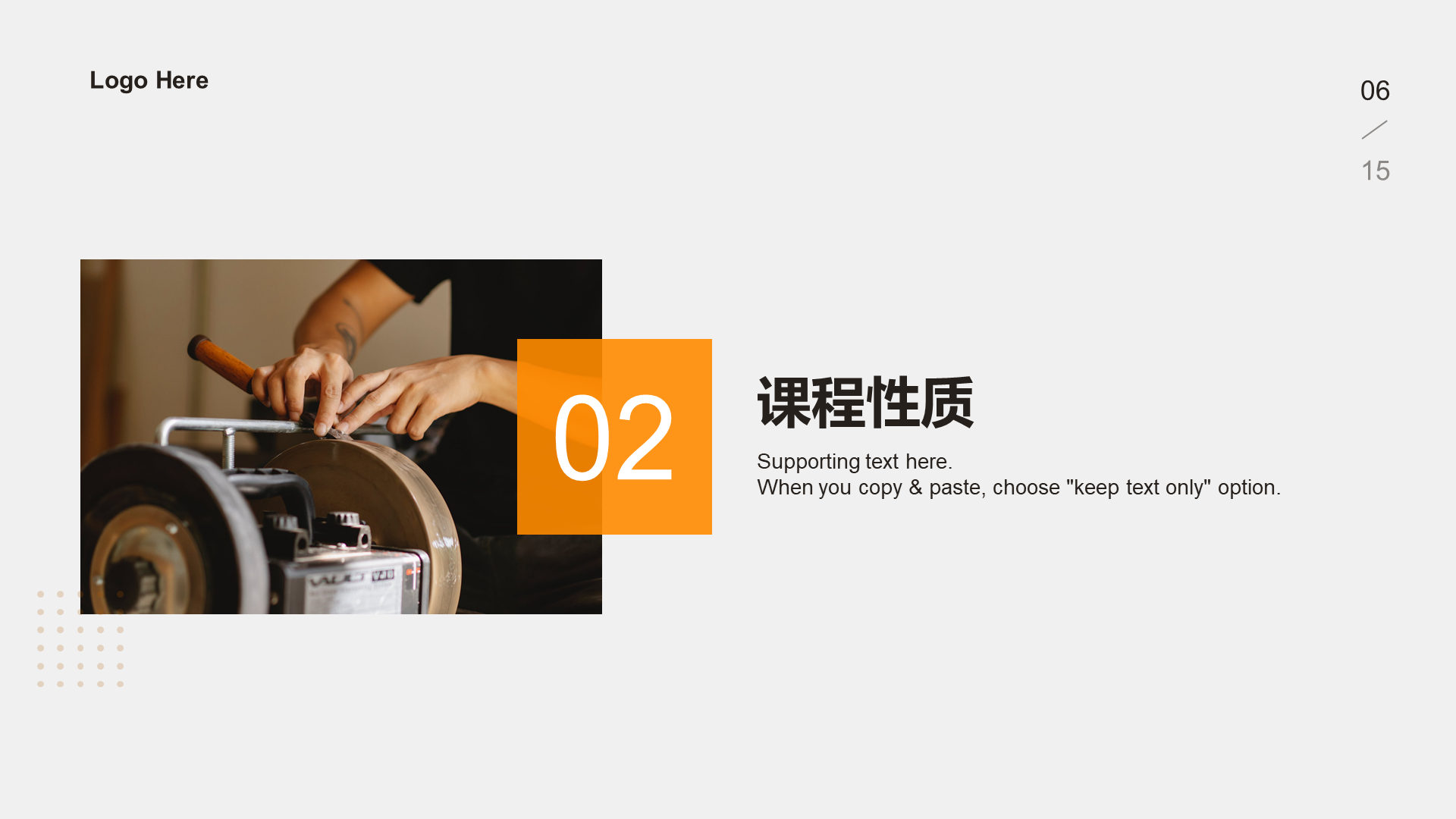 PPT Case of Brown Business Handicraft Course Training