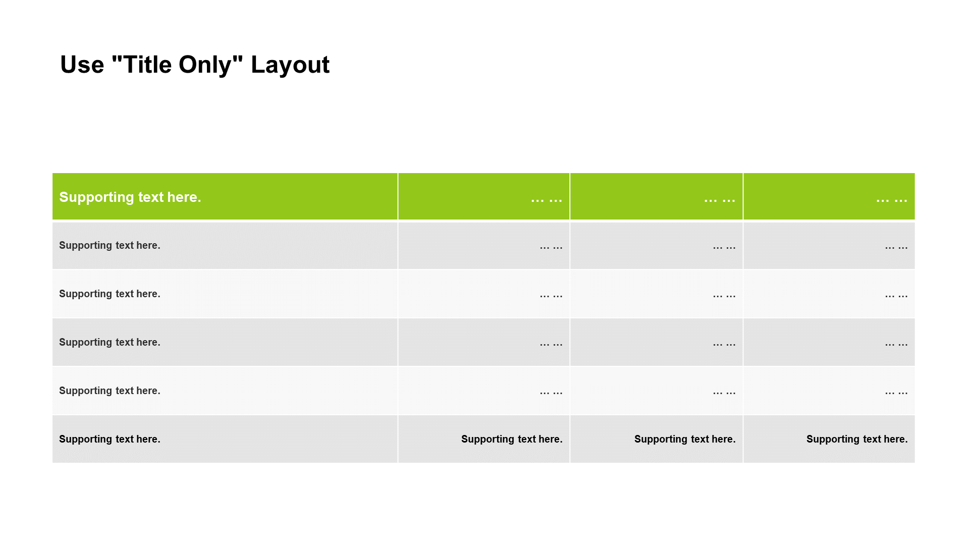 PPT Template for Green Business Sports Product Conference Planning