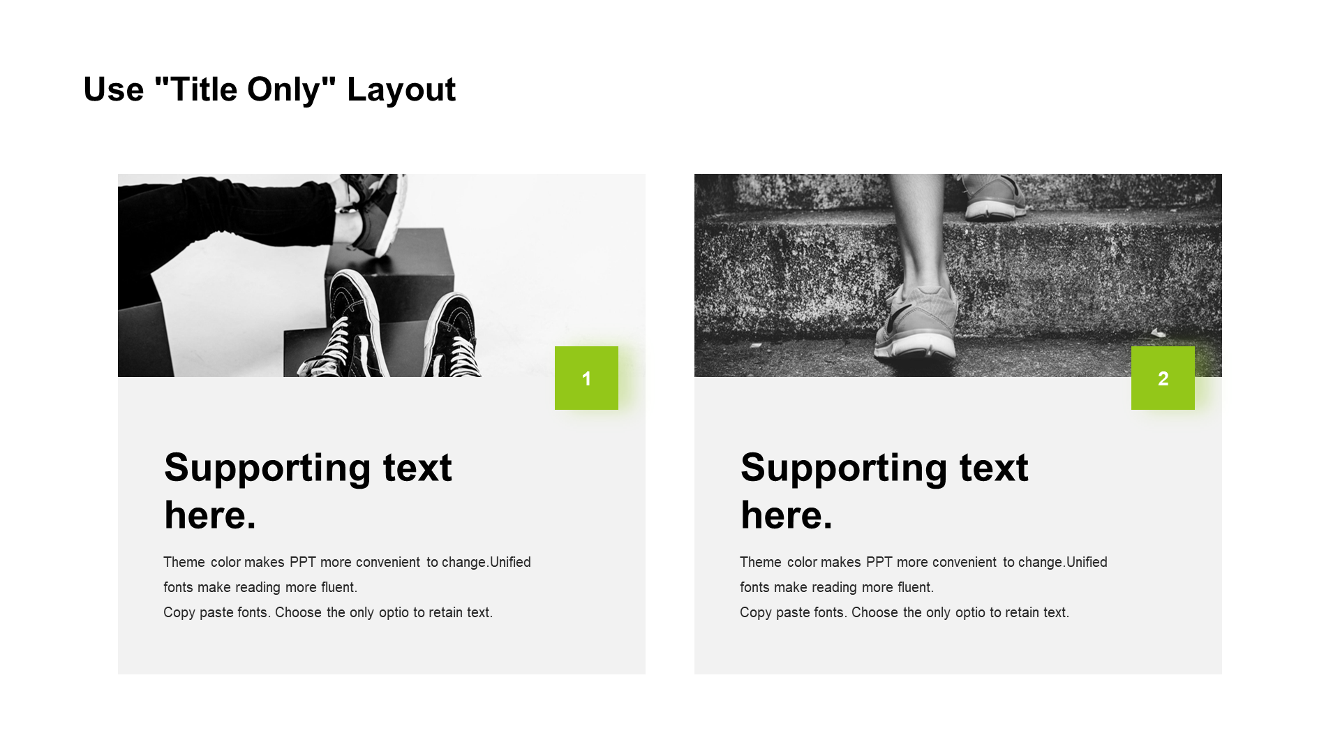 PPT Template for Green Business Sports Product Conference Planning
