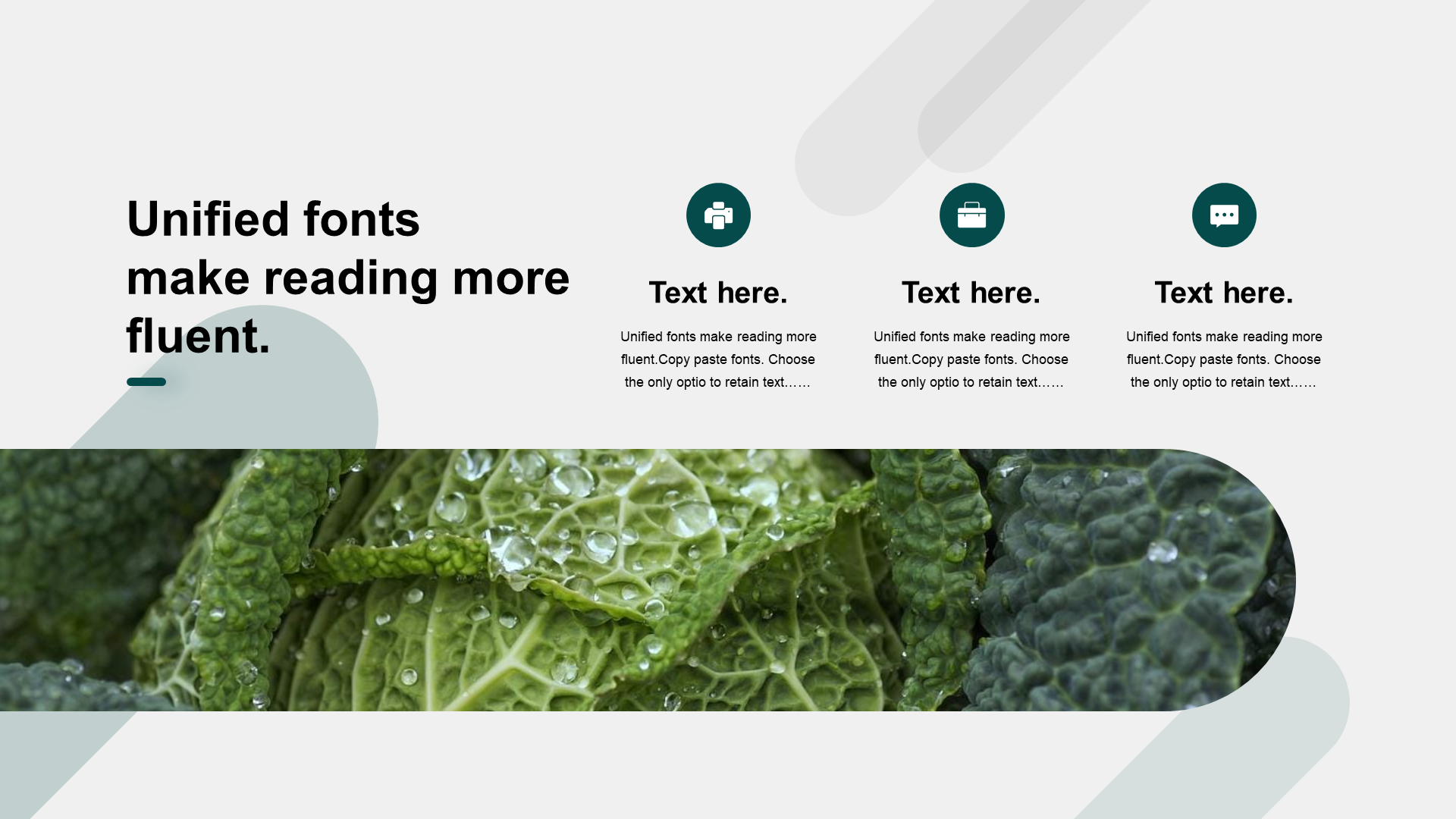 Green, Simple and Smart Agriculture Modern Business Plan PPT Material for Future Project Plan