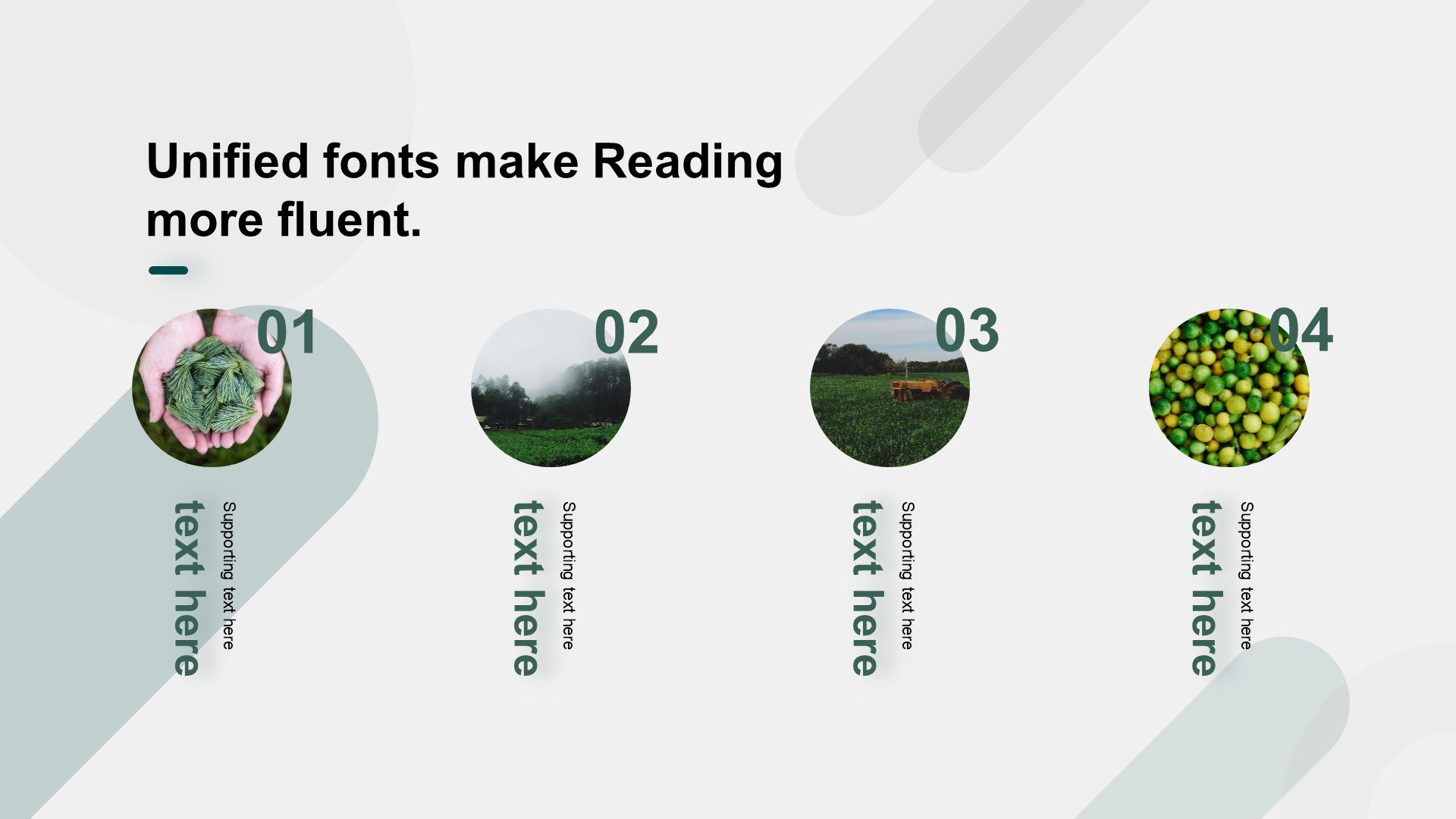 Green, Simple and Smart Agriculture Modern Business Plan PPT Material for Future Project Plan
