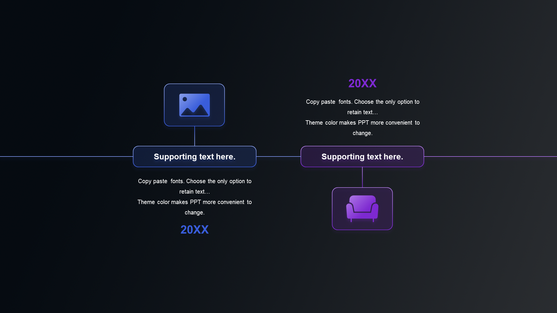 Black AI Technology Artificial Intelligence Industry Research Report PPT Template