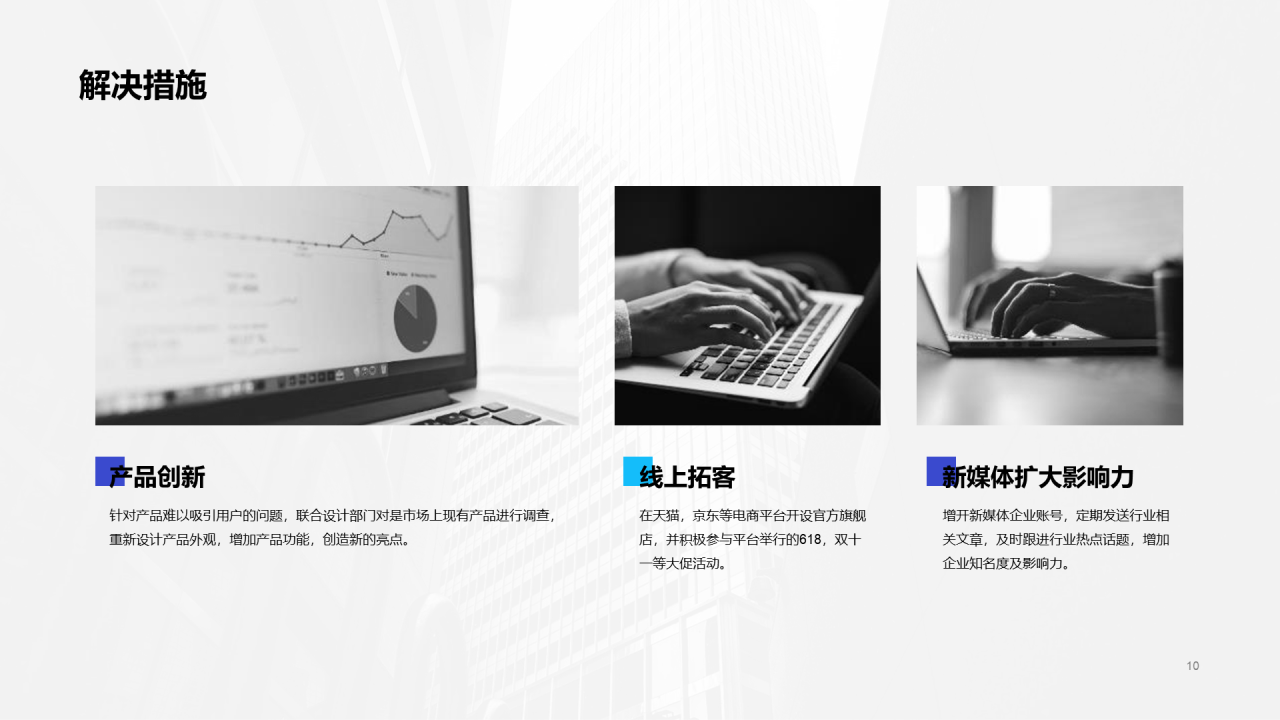 市场经理年终工作总结汇报PPT模板下载
