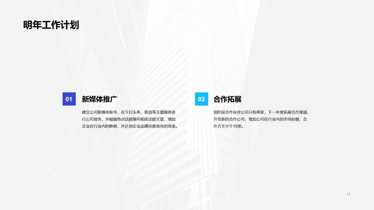 市场经理年终工作总结汇报PPT模板下载