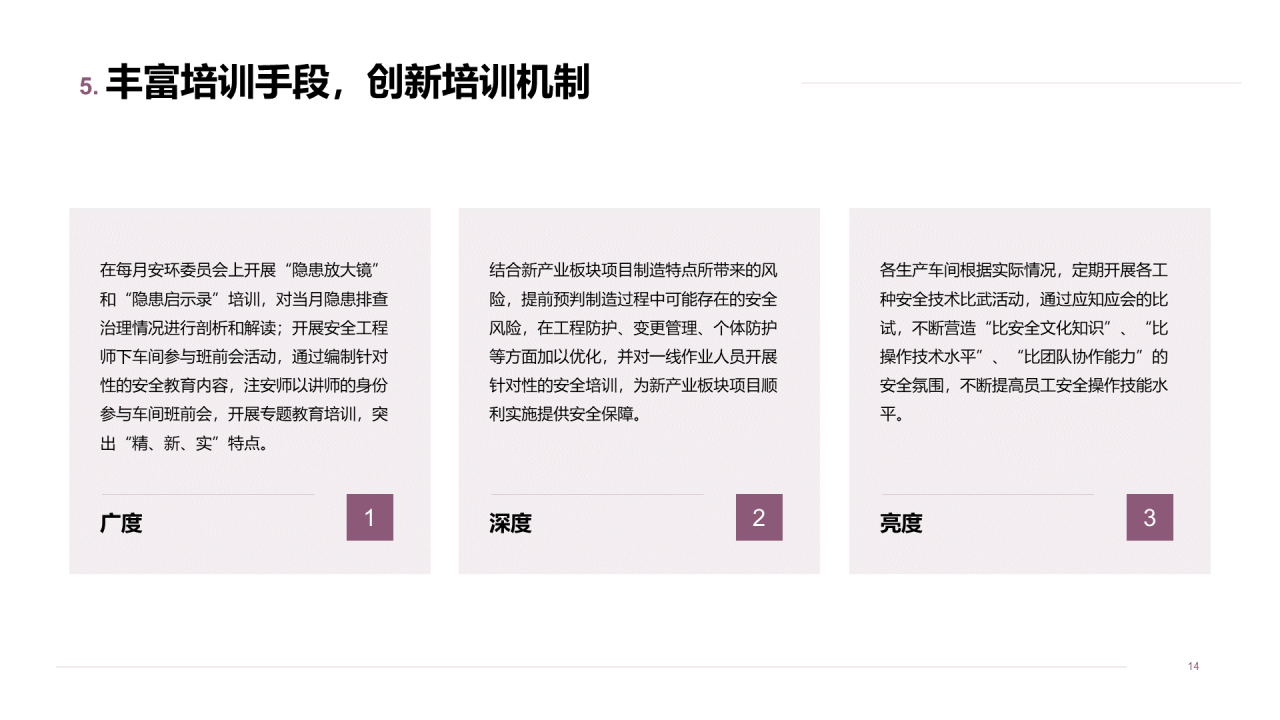 年度安全生产工作总结汇报PPT案例