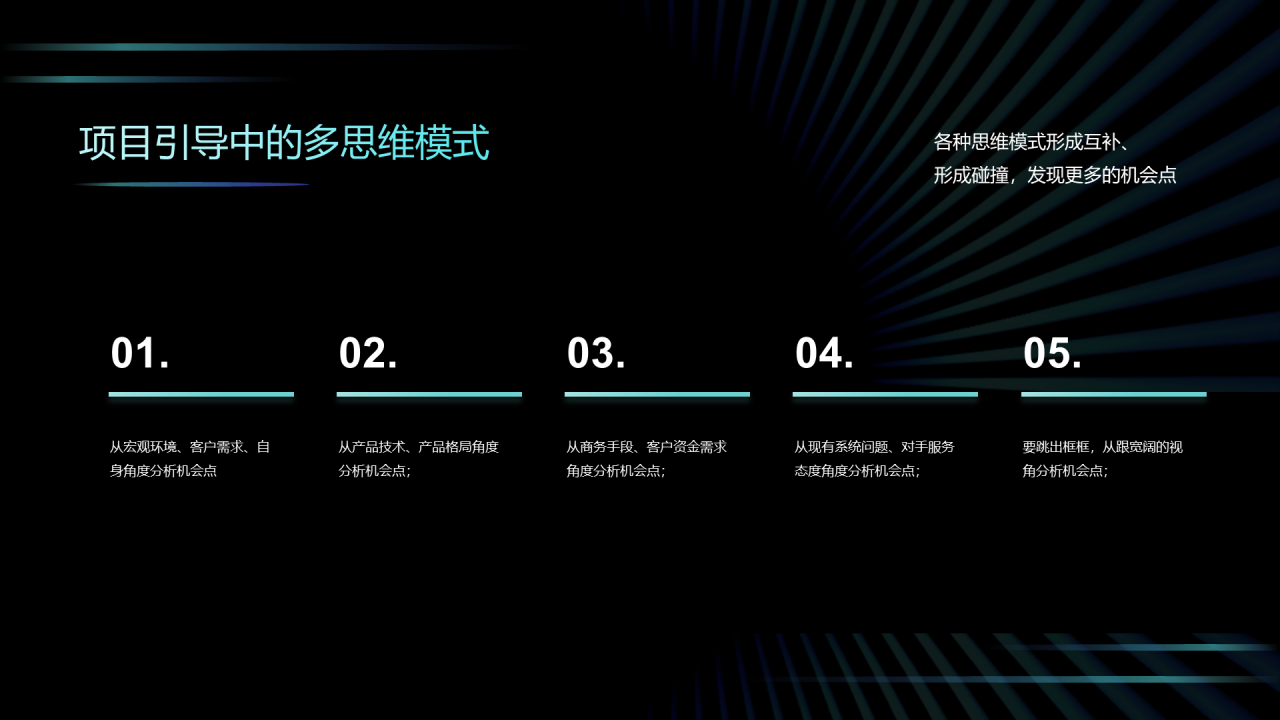 销售项目运作与管理工作总结PPT案例