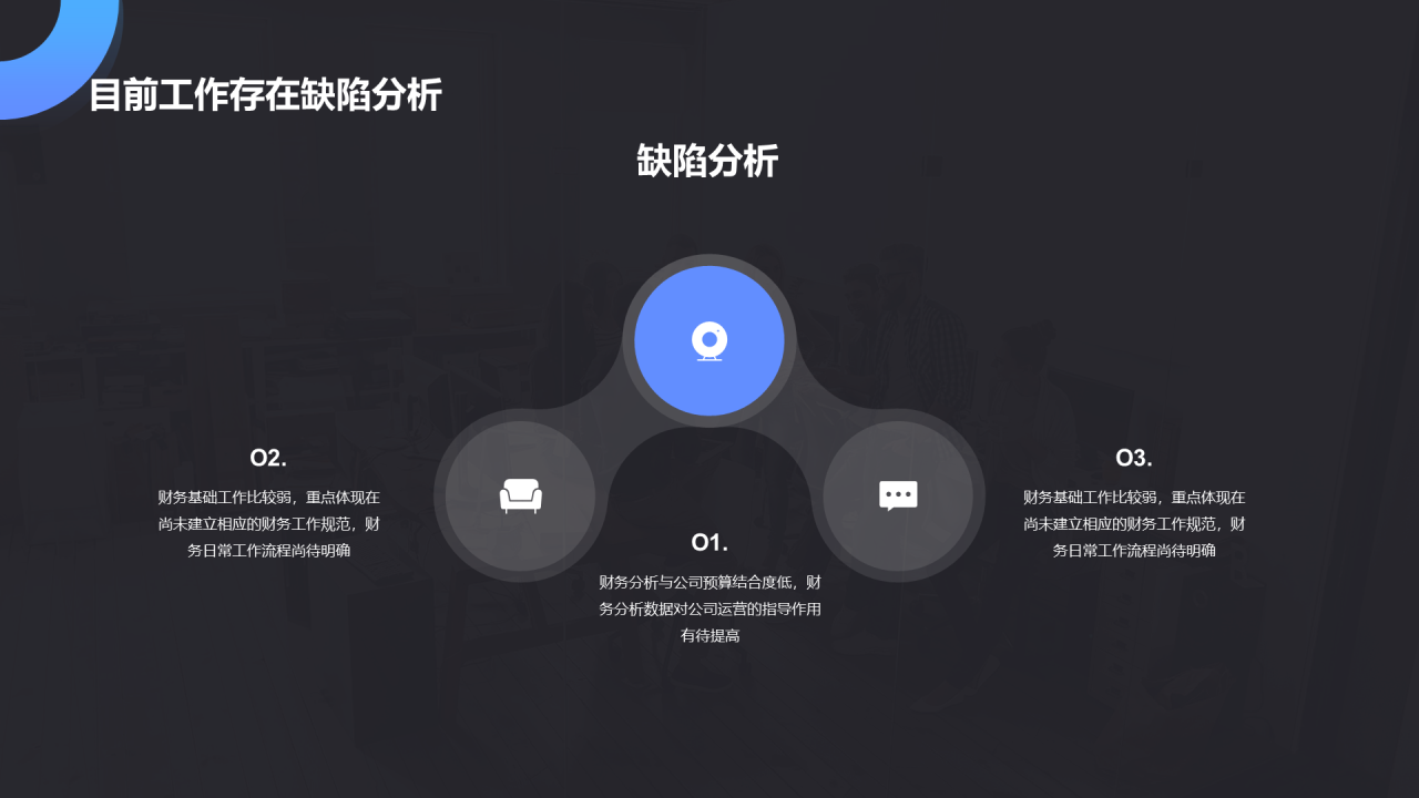 黑色商务公司财务部门年度工作汇报PPT素材下载