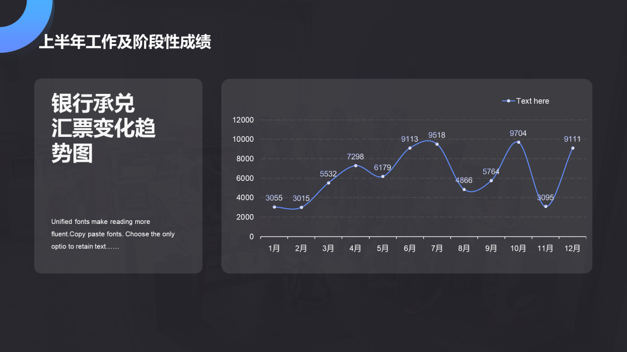 黑色商务公司财务部门年度工作汇报PPT素材下载