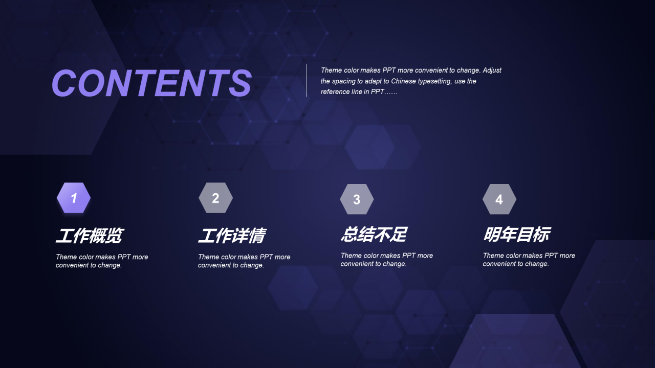 紫色创意科技智能工作总结PPT模板