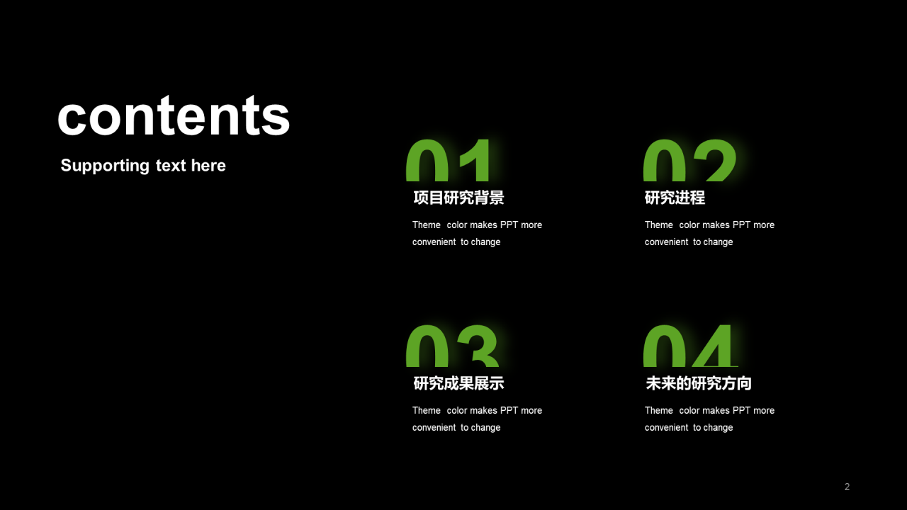 绿色创意生物医疗培训课件PPT案例