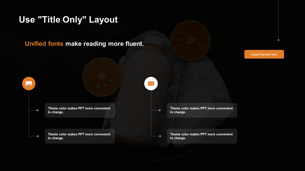 黄色商务餐饮品牌营销PPT案例