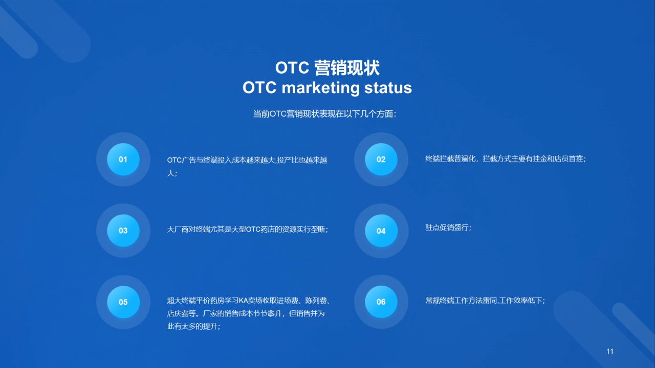 蓝色科技二级城市市场营销状况年度总结PPT案例