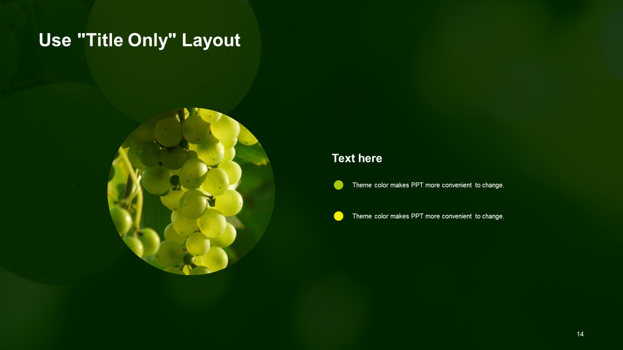 绿色商务农业生产PPT模板