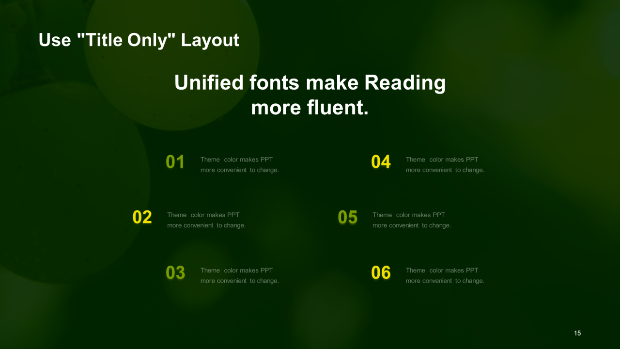 绿色商务农业生产PPT模板