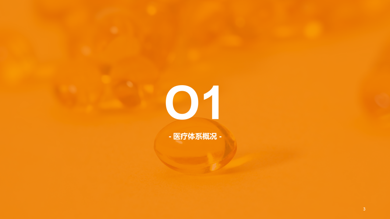 黄色简约医保医药市场分析PPT案例