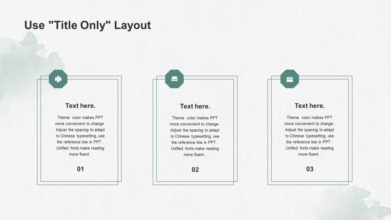 蓝色复古国风语文课堂培训课件PPT模板
