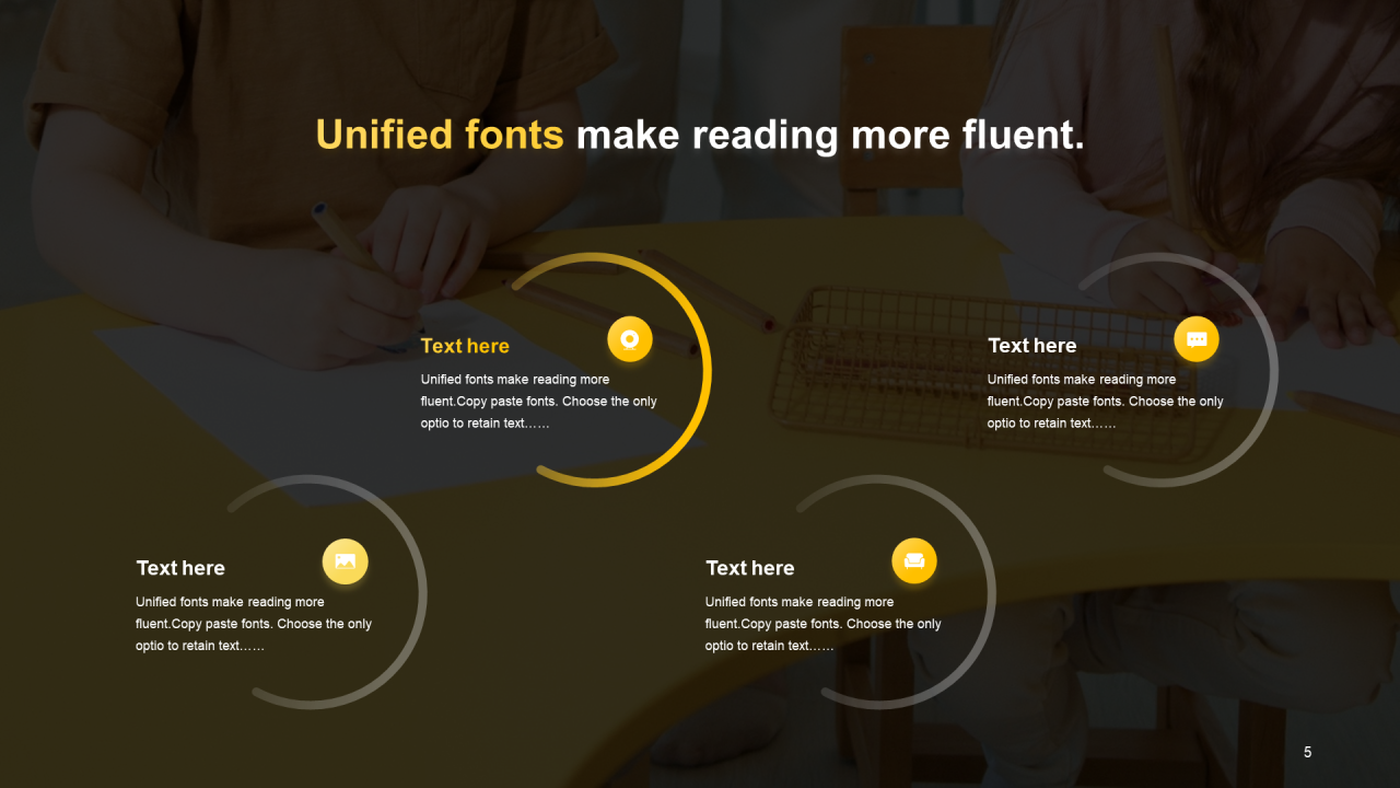 黄色简约教育培训课件PPT案例