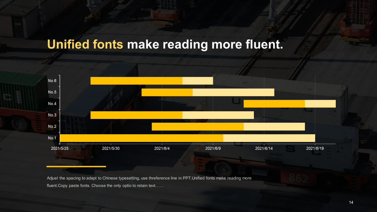 黑色现代物流运输商业计划PPT案例