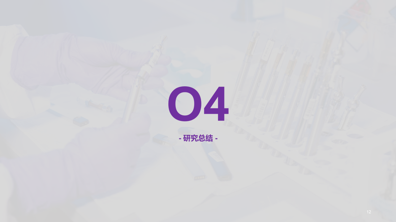 紫色科技生物研究报告PPT案例